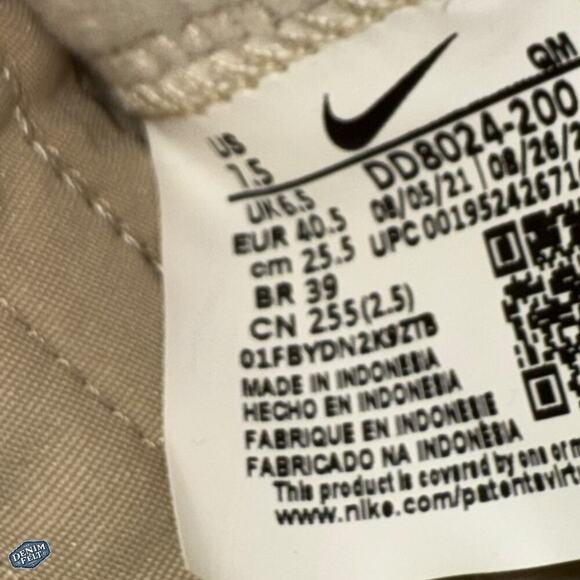 Nike Mens Quilted Sail Brown Kelp BLAZER MID 77 Lx PREMIUM “Toasty” Sneaker/Shoe - Picture 15 of 16